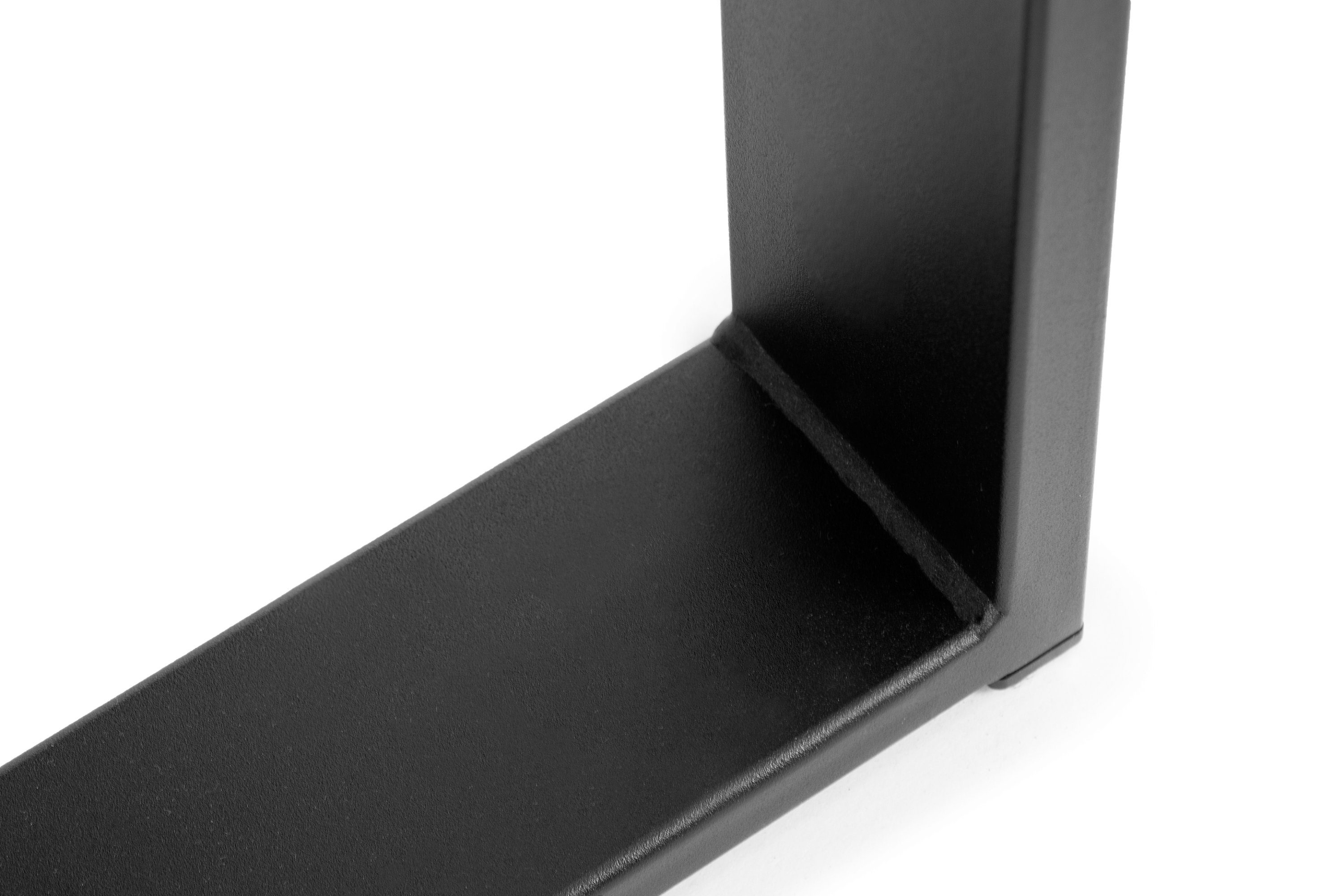 Konsimo Esstisch CETO Küchentisch Walnuss rechteckig, | bis Walnuss Esszimmertisch ausziehbar Loft-Stil 150x80cm, dunkel dunkel 190cm