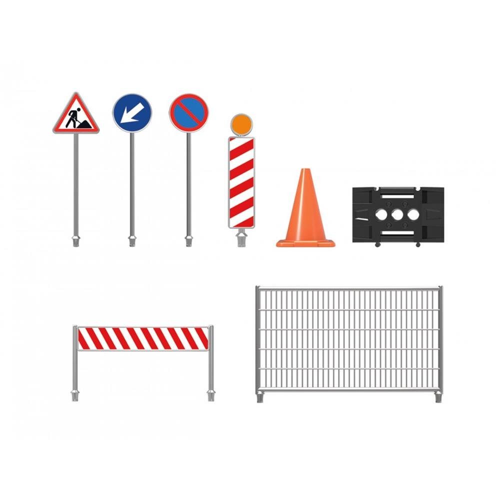 Jamara Spielwelt Baustellenset 1:20 38-teilig, mit Schranke, Pylone, Warnsc günstig online kaufen