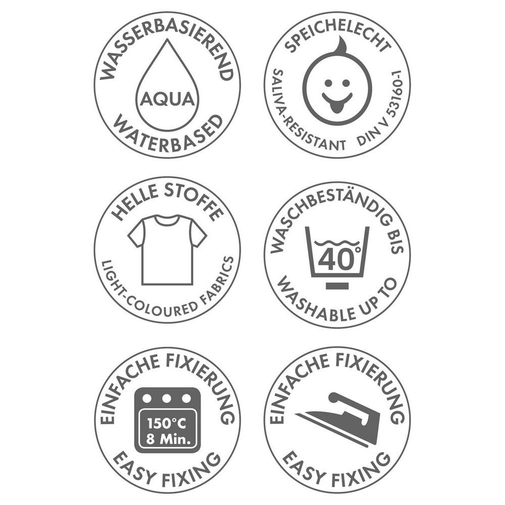 Marabu Textilmarker Marabu Textil Neon Set 4x15ml