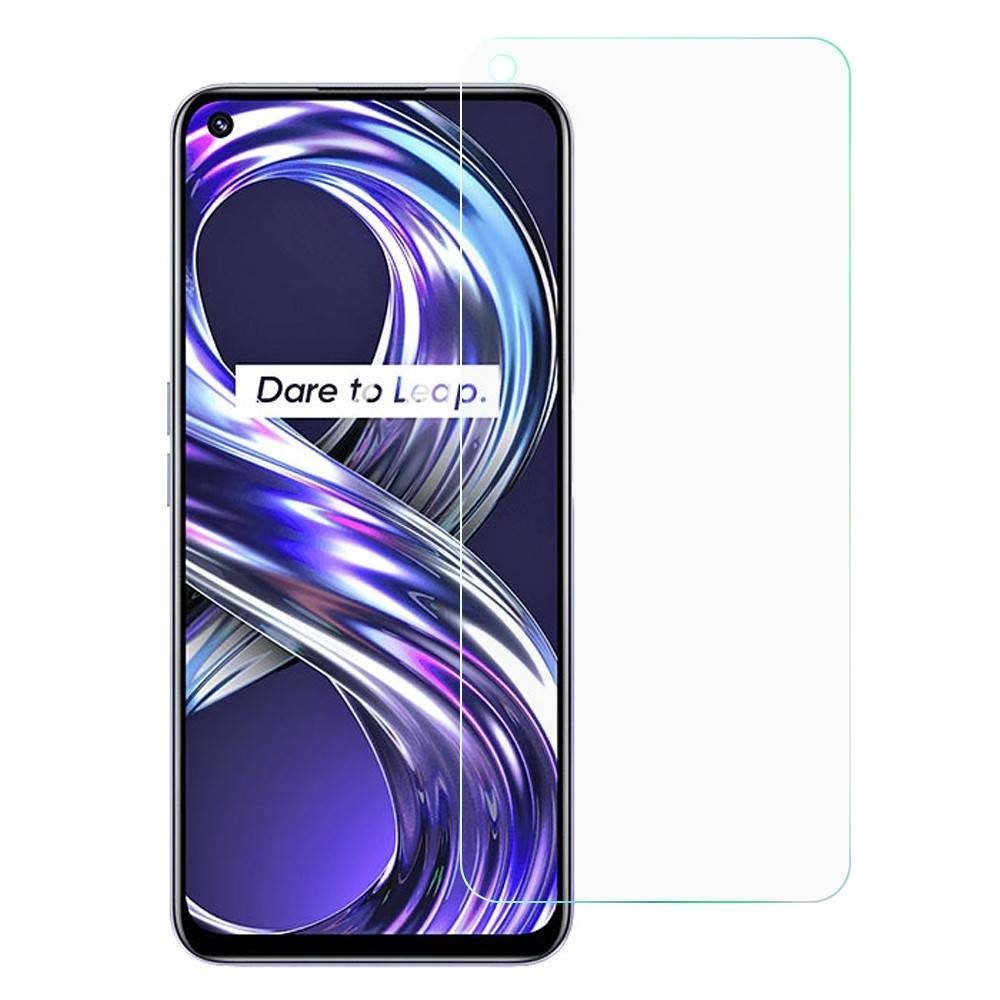 cofi1453 Handyhülle 3X Schutzglas 9H für REALME 8i 6,6 Zoll, Displayschutz Panzerglasfolie