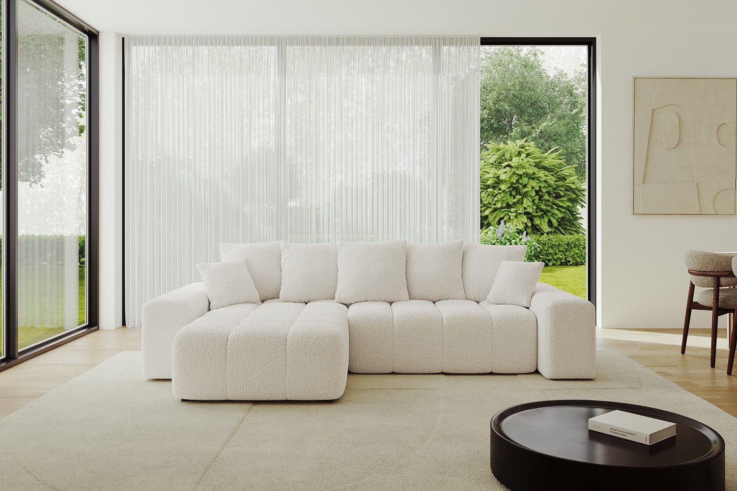 ALTDECOR Ecksofa ENIL-L, Couch mit Schlaffunktion, günstig online kaufen