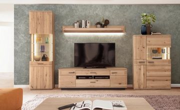 MCA furniture Lowboard TV-Board Salvador klein, Eiche Bianco