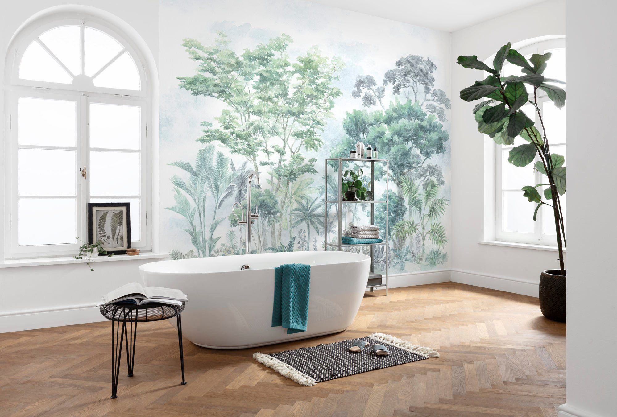 Komar Fototapete Digitaldruck Vlies - Pride Woods - Größe 300 x 250 cm, glatt, bedruckt, (Packung, 1 St), Wohnzimmer, Schlafzimmer