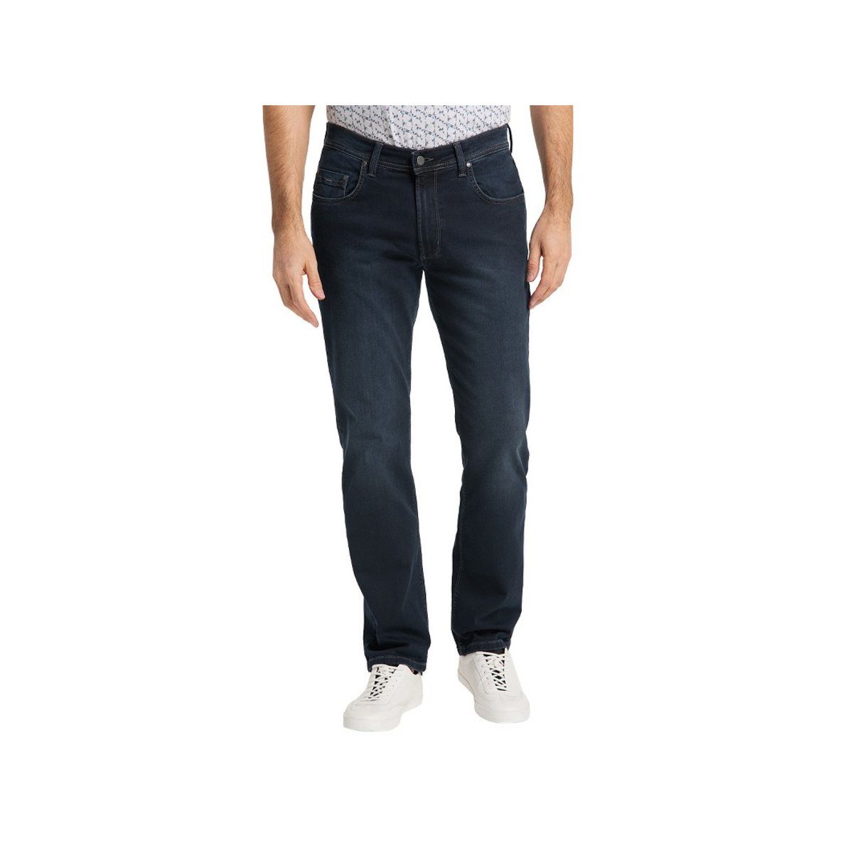 Pioneer blau Stoffhose Authentic (1-tlg) Jeans