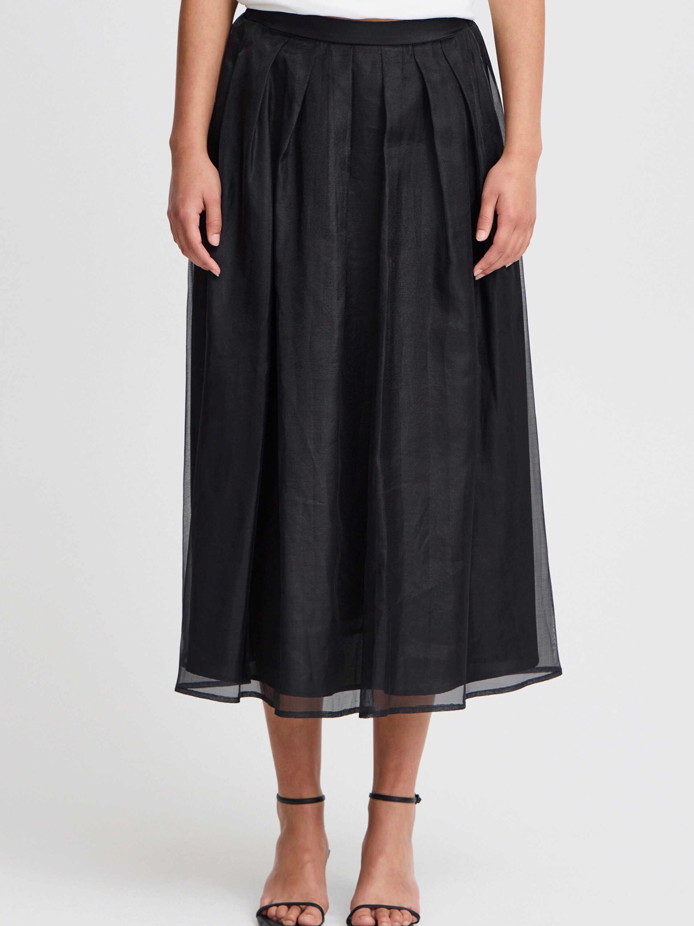 Ichi Faltenrock Umeko (1-tlg) Falten