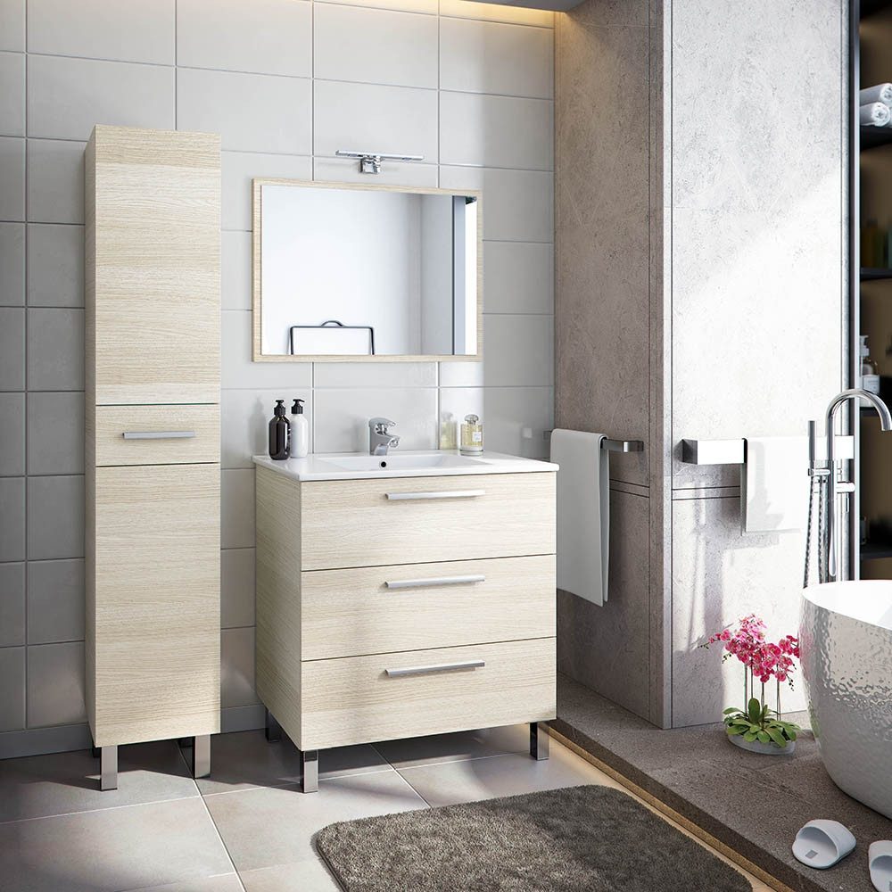 FORES HABITAT Badezimmer-Set in Eiche - günstig online kaufen