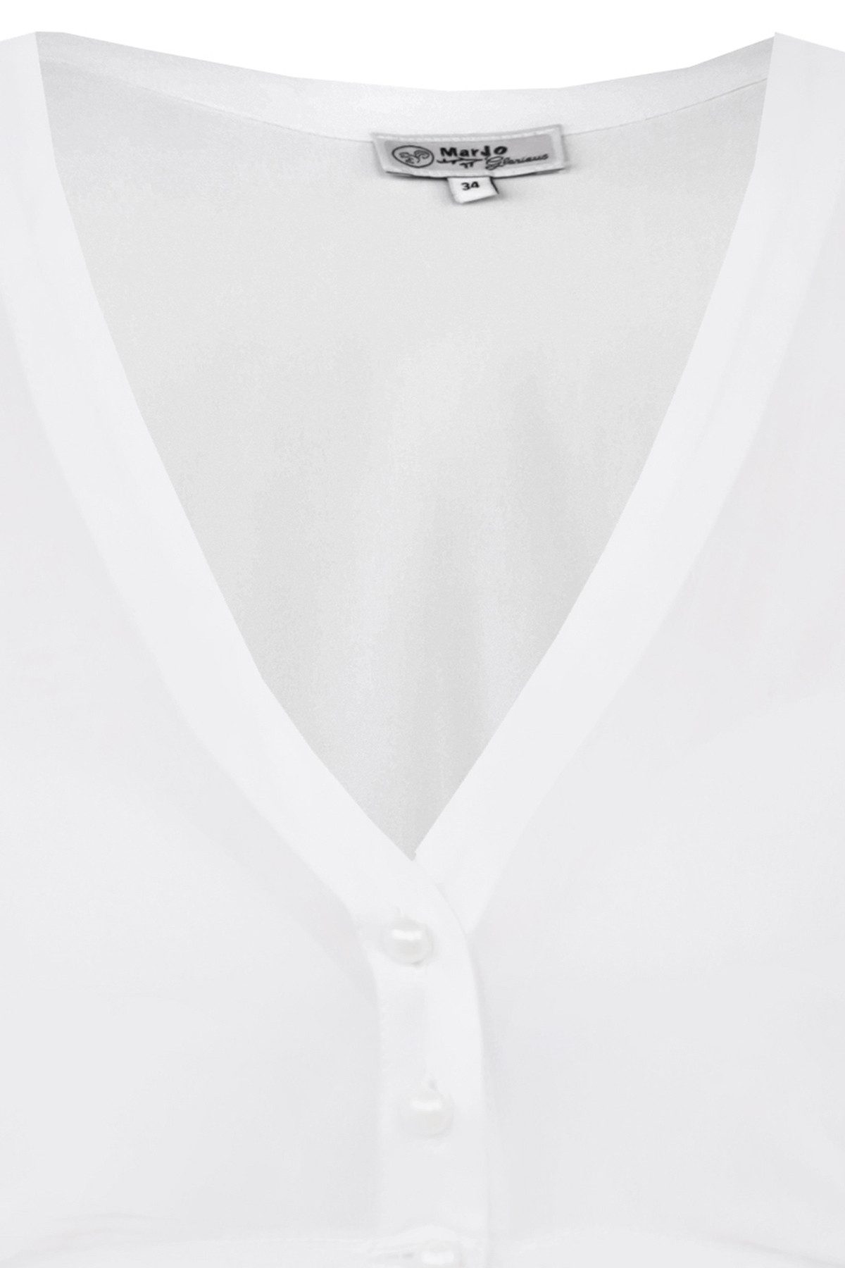 MarJo Dirndlbluse Dirndlbluse 'Oberreute' Langarm, Weiß günstig online kaufen