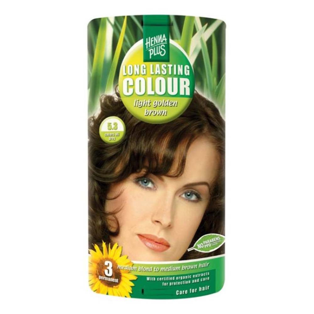 Henna Plus Haarfarbe Haarfarbe - 5.3 Helles Goldbraun 100ml