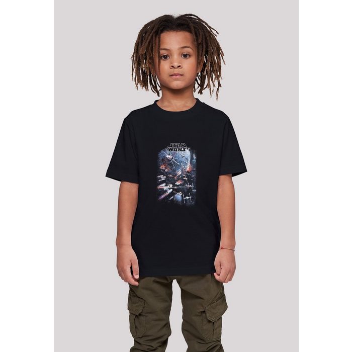 F4NT4STIC T-Shirt Star Wars Galaxy Space Fight Classic Unisex Kinder Premium Merch Jungen Mädchen Bedruckt