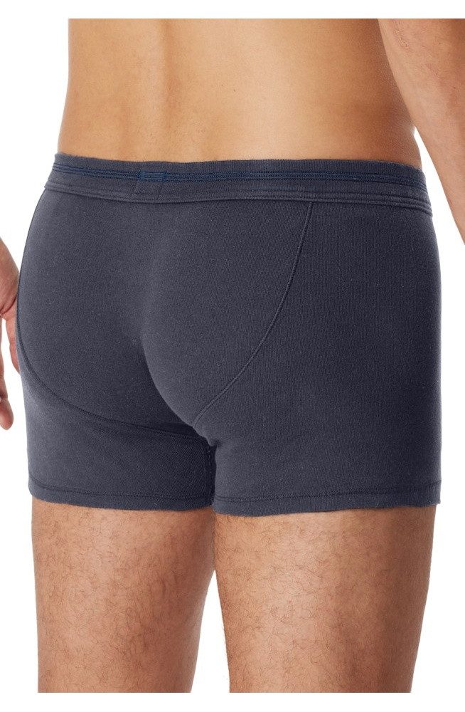 Schiesser Boxershorts Unterwäsche Revival Karl-Heinz graphitgrau Herren - 1 günstig online kaufen