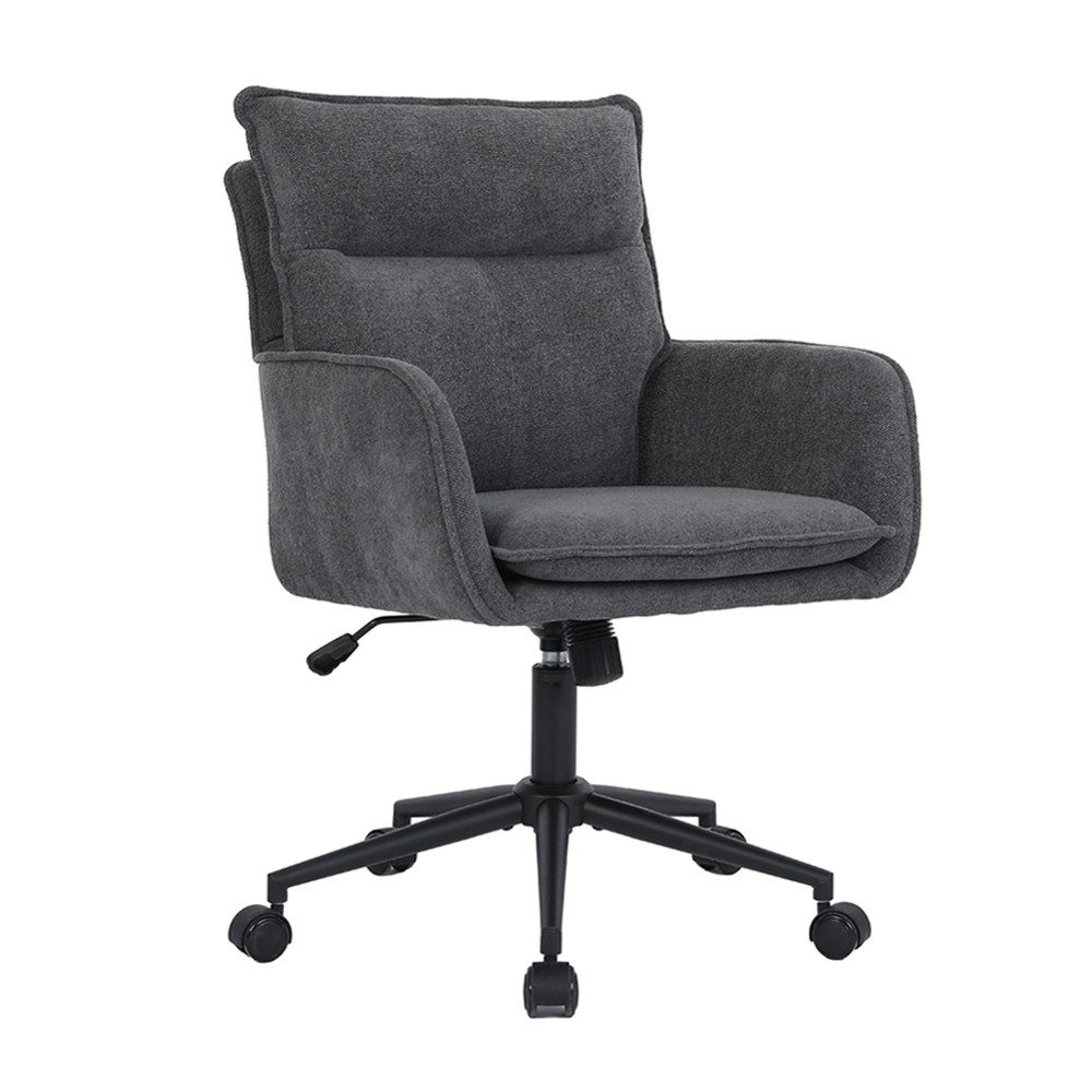HOME DELUXE Schreibtischstuhl Bürostuhl CORA 100 x 60 x 70 cm, Höhenverstellbar, Schreibtischstuhl, Chefsessel