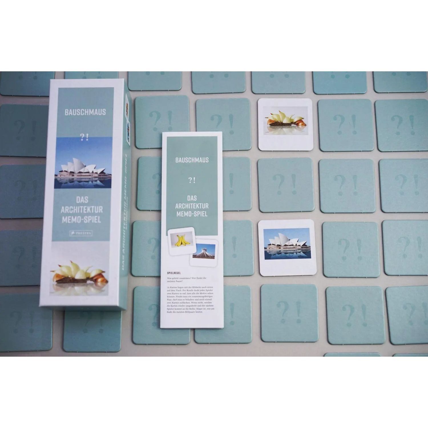 Prestel Verlag Spiel Bauschmaus - Das Architektur-Memo-Spiel (Spiel)