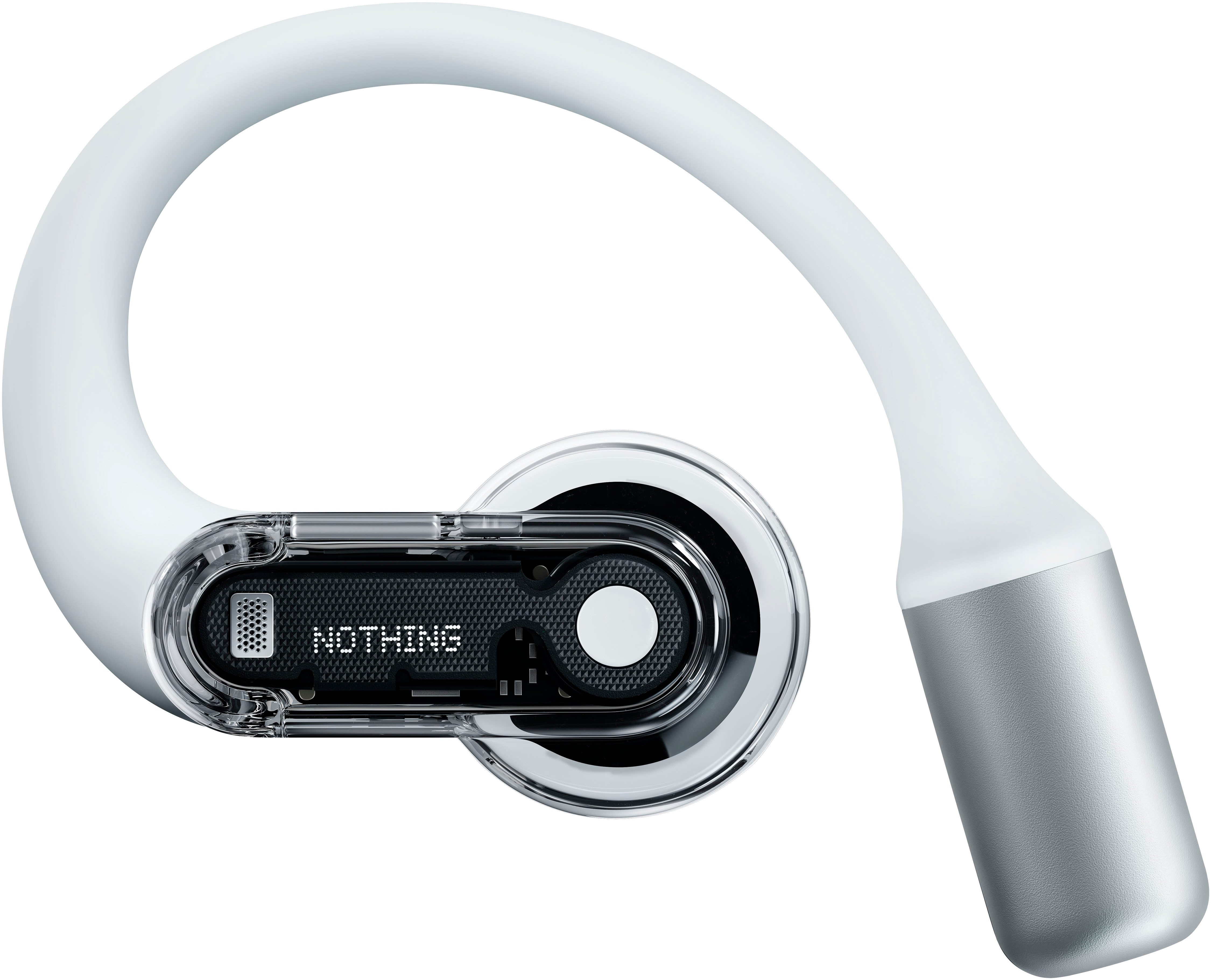 NOTHING Ear (Open) Open-Ear-Kopfhörer (LED Ladestandsanzeige, integrierte Steuerung für Anrufe und Musik, A2DP Bluetooth, Bluetooth, SPP, HFP, AVCTP Bluetooth, RFCOMM, AVRCP Bluetooth, AVDTP Bluetooth)