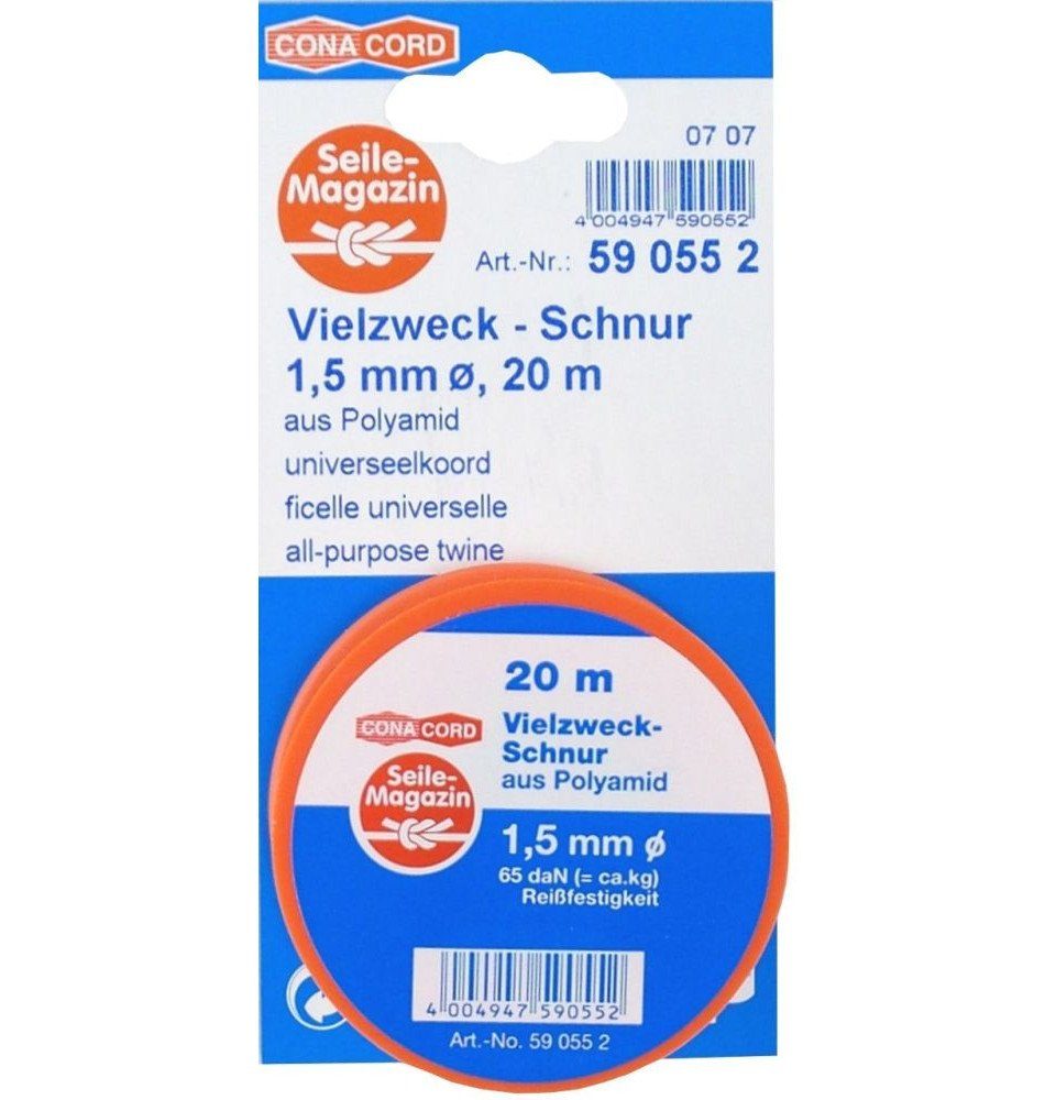 Aco Seil Conacord Vielzweckschnur Ø 1,5 mm x 20 m