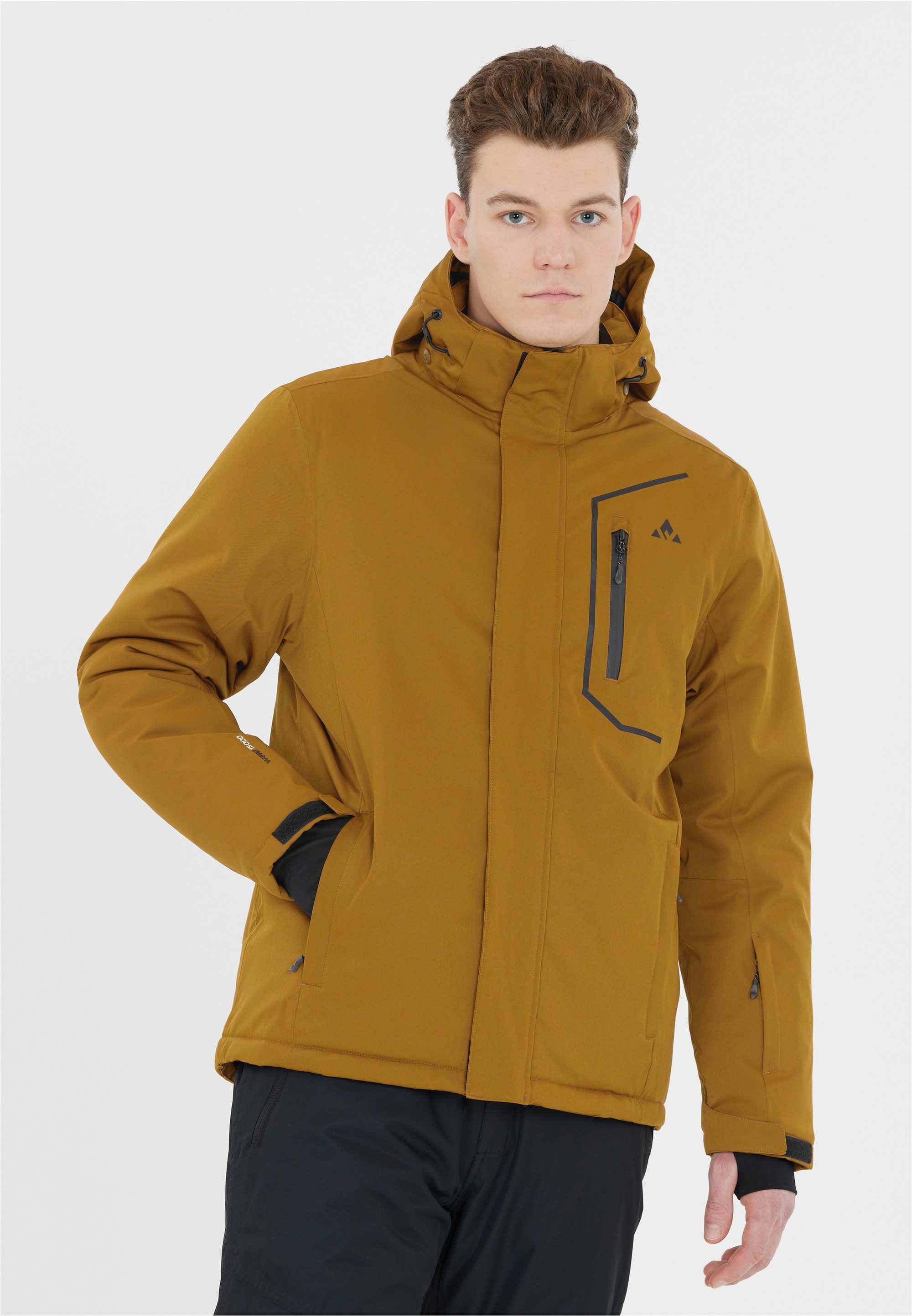 WHISTLER Skijacke Carbon mit wasserabweisender Membran