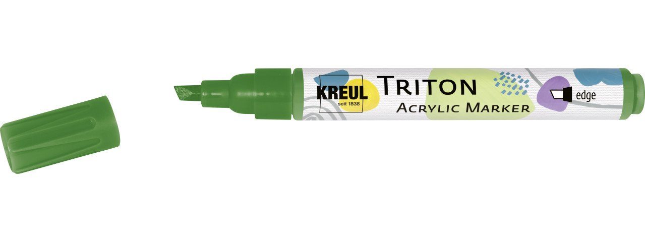 laubgrün Kreul Flachpinsel Paint Triton Acrylic Kreul Marker