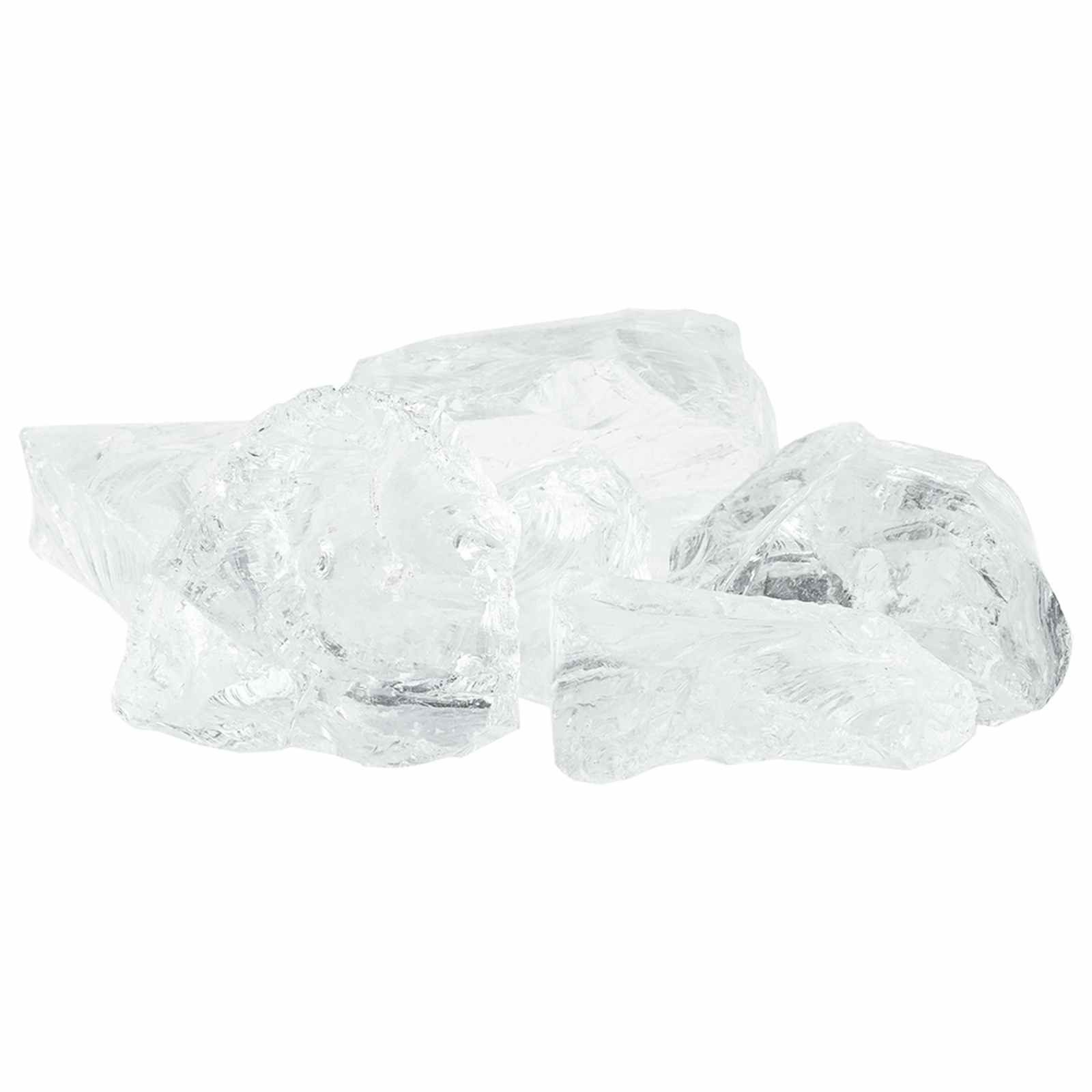 vidaXL Trittsteine Gartensteine Weiß 12 cm Glas, 1-St.