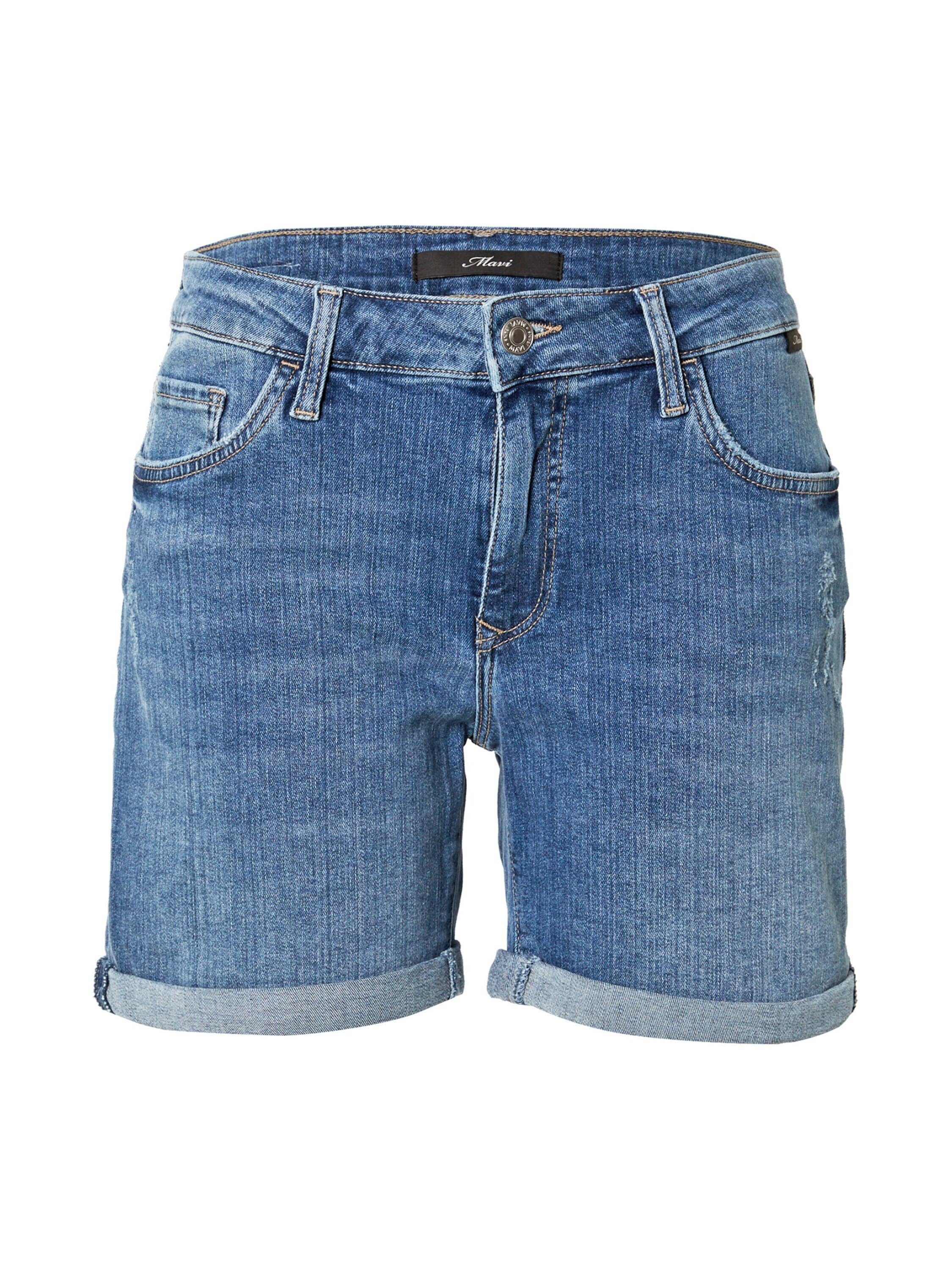 Mavi Jeansshorts Pixie (1-tlg) Plain/ohne Details
