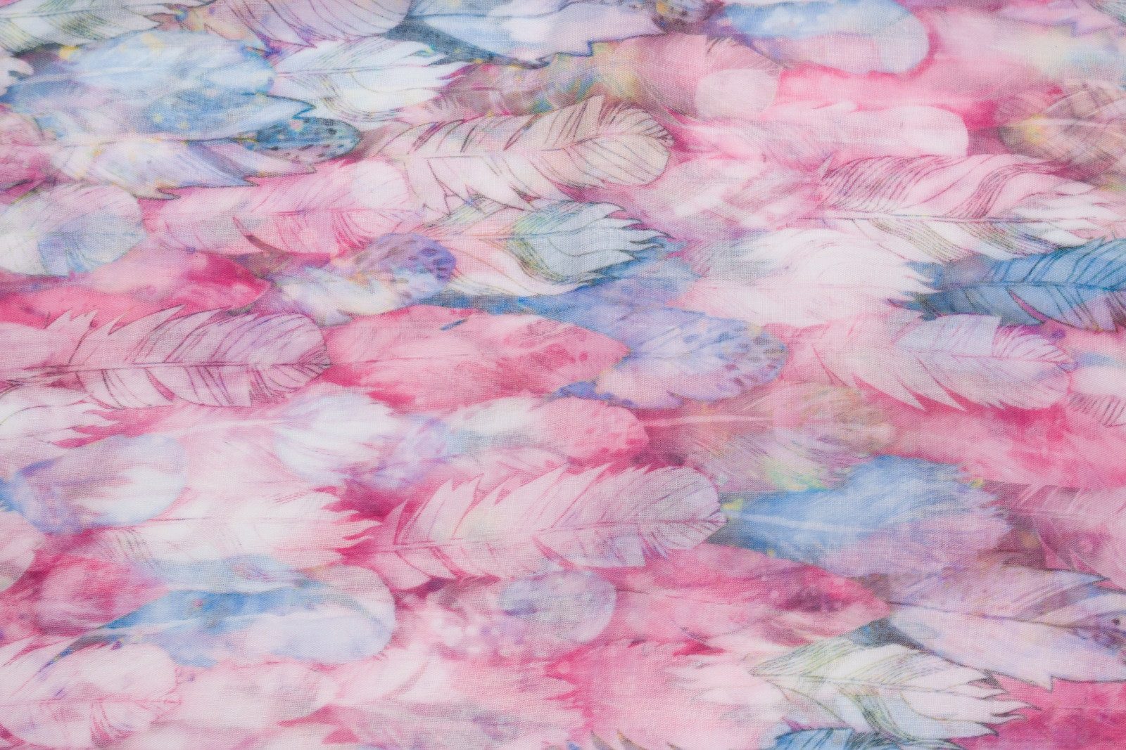 styleBREAKER Loop Loop mit bunten Federn, (1-St) günstig online kaufen