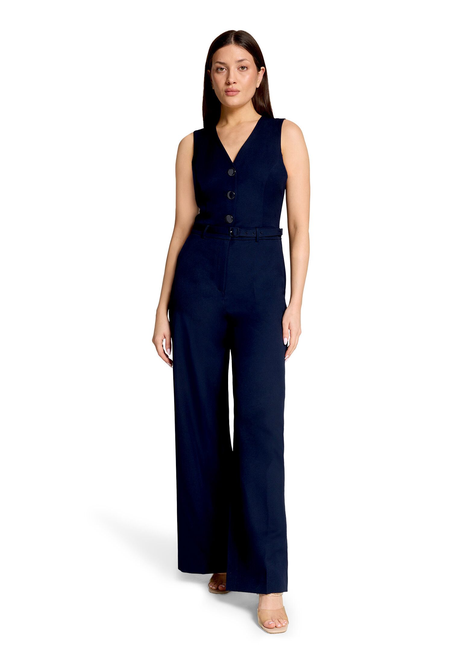 Vera Mont Overall Damen mit Gürtel (1-tlg)