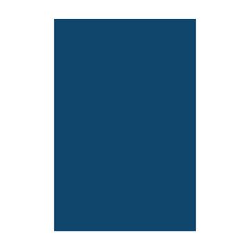 Teppich Vinyl Wohnzimmer Schlafzimmer Flur Küche Einfarbig modern, Bilderdepot24, rechteckig - blau glatt, nass wischbar (Küche, Tierhaare) - Saugroboter & Bodenheizung geeignet
