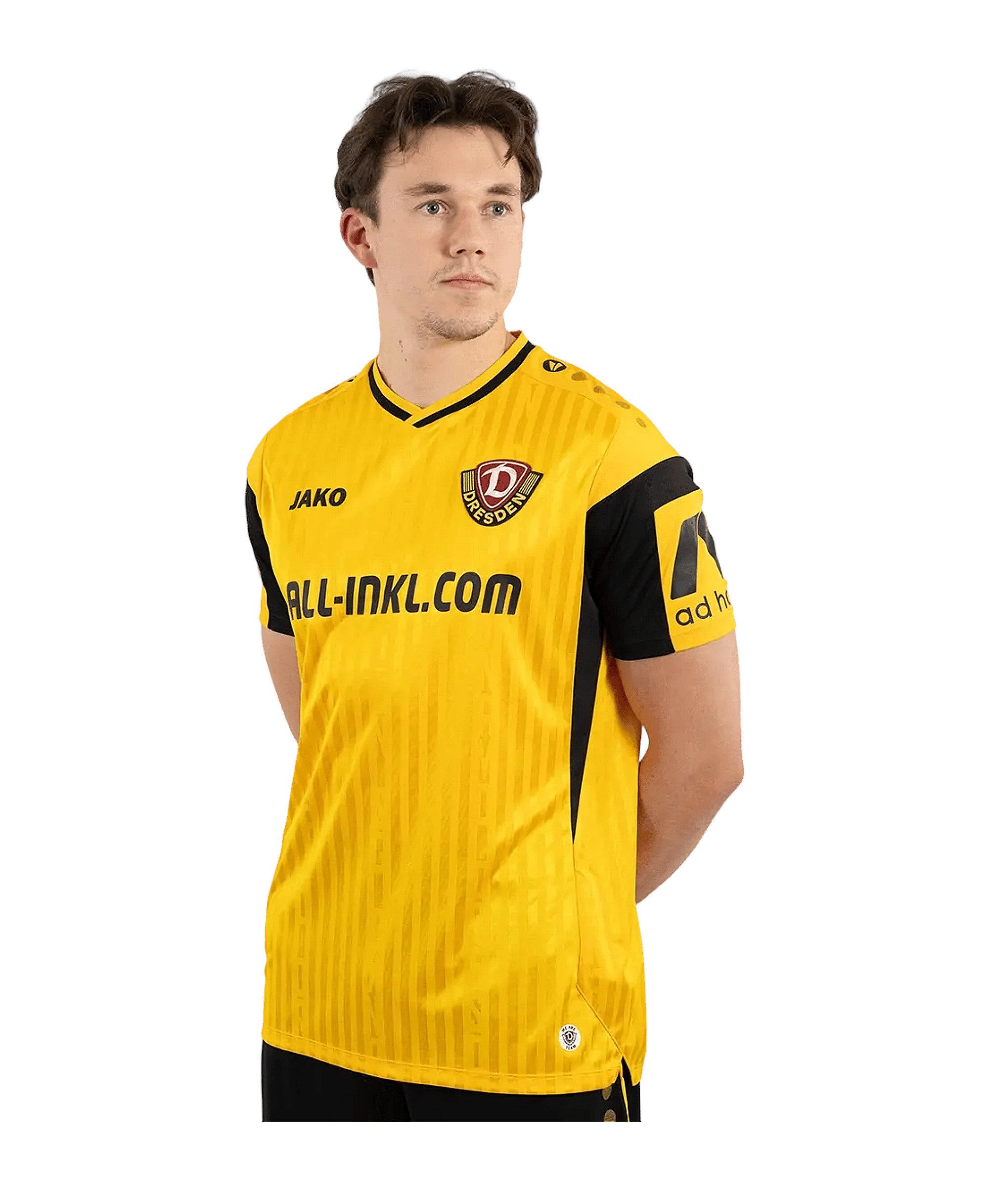 Jako Fußballtrikot JAKO Dynamo Dresden Trikot Away 2026/2027 Weiß 2. Bundesliga – Bild 5 von 5