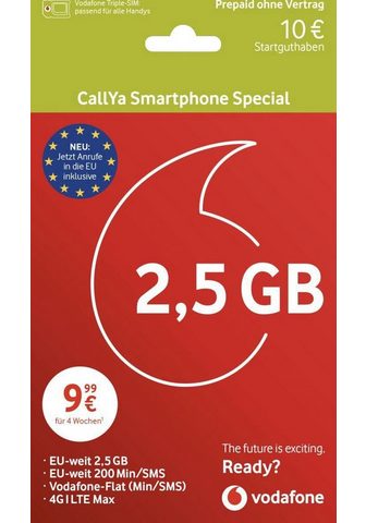 Vodafone »Smartphone Special 10€ SGH« Prepaidka...