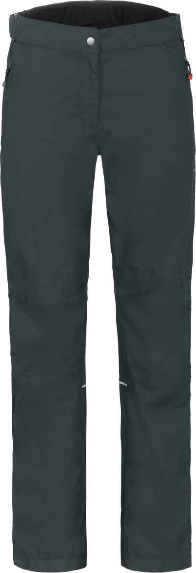 Bergson Regenhose »LYNDE« Damen Regenhose, Netzfutter, 12000 mm Wassersäule, Kurzgrößen, dunkel grau