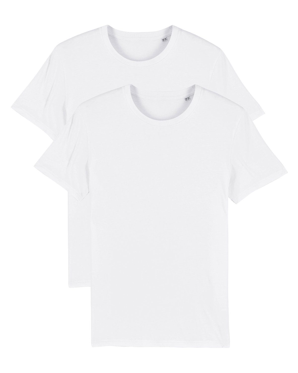 wat? Apparel Print-Shirt 2er Pack Creator Basic Standard Colors (1-tlg) weiß
