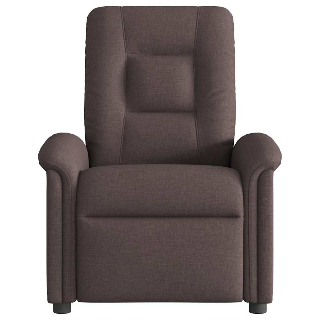 vidaXL Sessel Massagesessel Dunkelbraun Stoff (1-St) günstig online kaufen