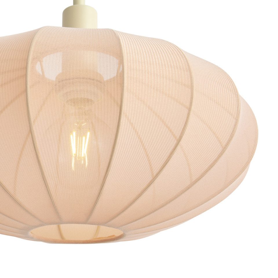 Qazqa Stehlampe Bida, ohne Leuchtmittel, E27, Beige, Japandi, Stahl, 1-flam günstig online kaufen