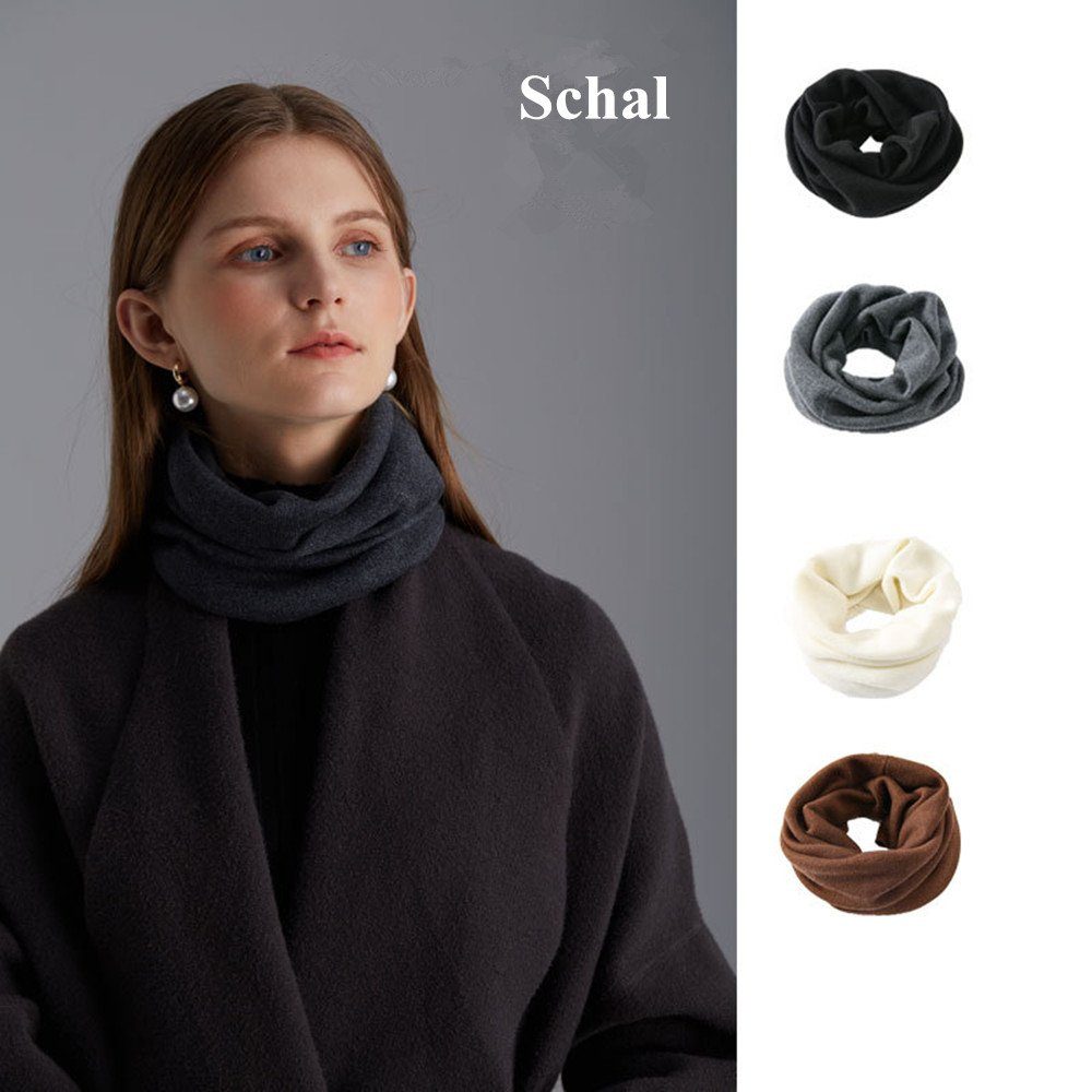 XDeer Strickschal Damen Schal,Winter Loop Schal,Strickschal Halstuch Gesche günstig online kaufen