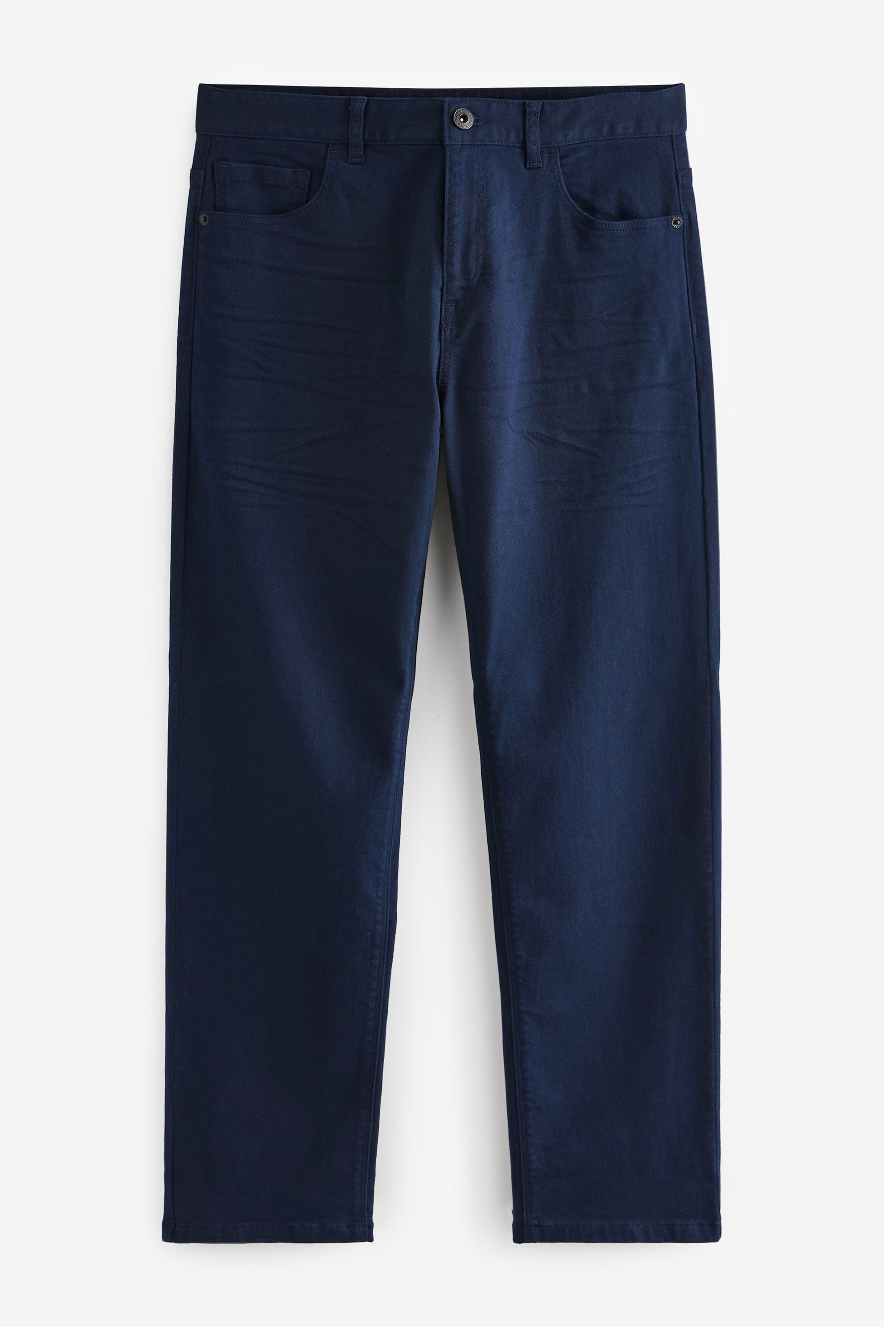 Next Straight-Jeans Straight Fit Stretch-Jeans (1-tlg) Navy