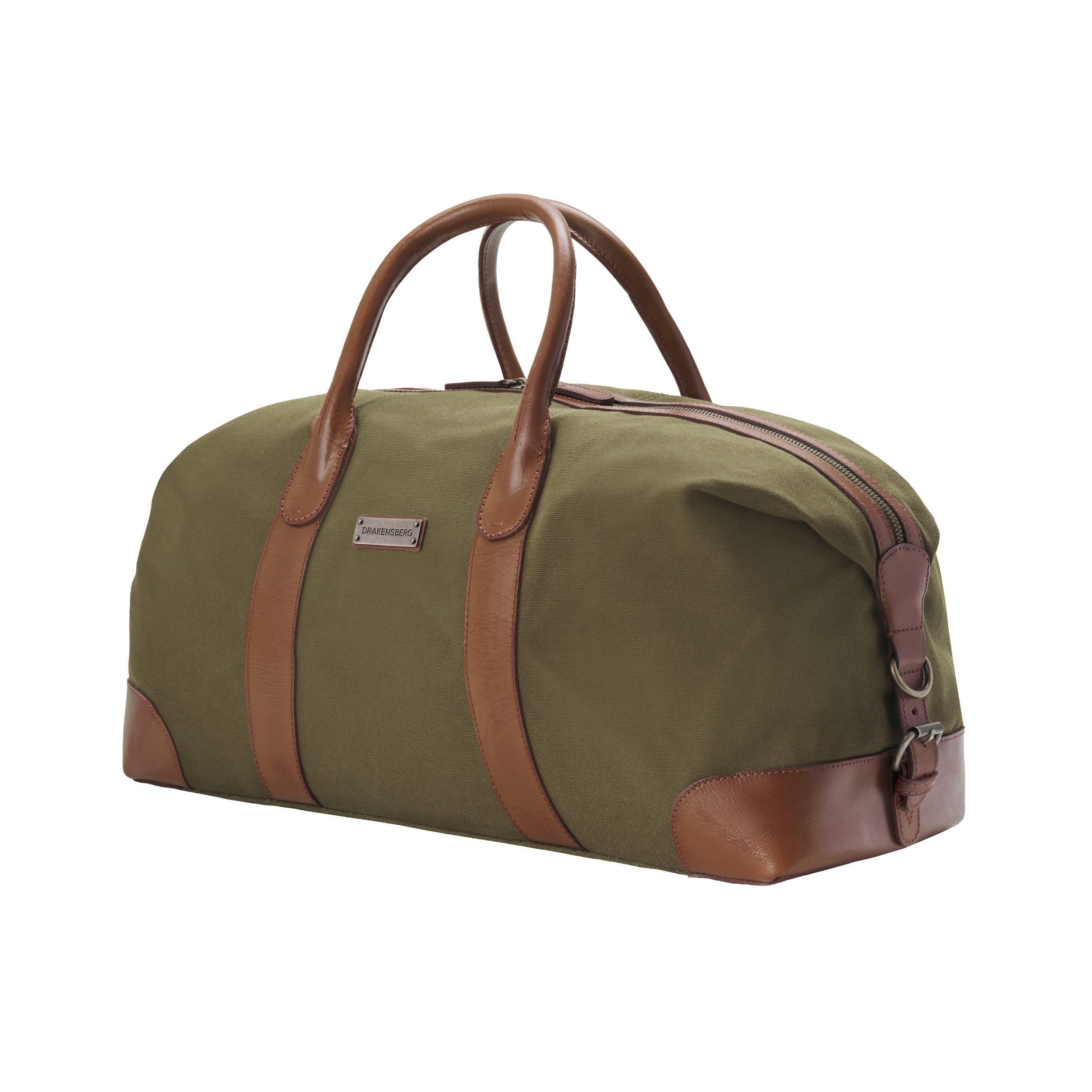 DRAKENSBERG Reisetasche Weekender »David« (M) Oliv-Grün, günstig online kaufen