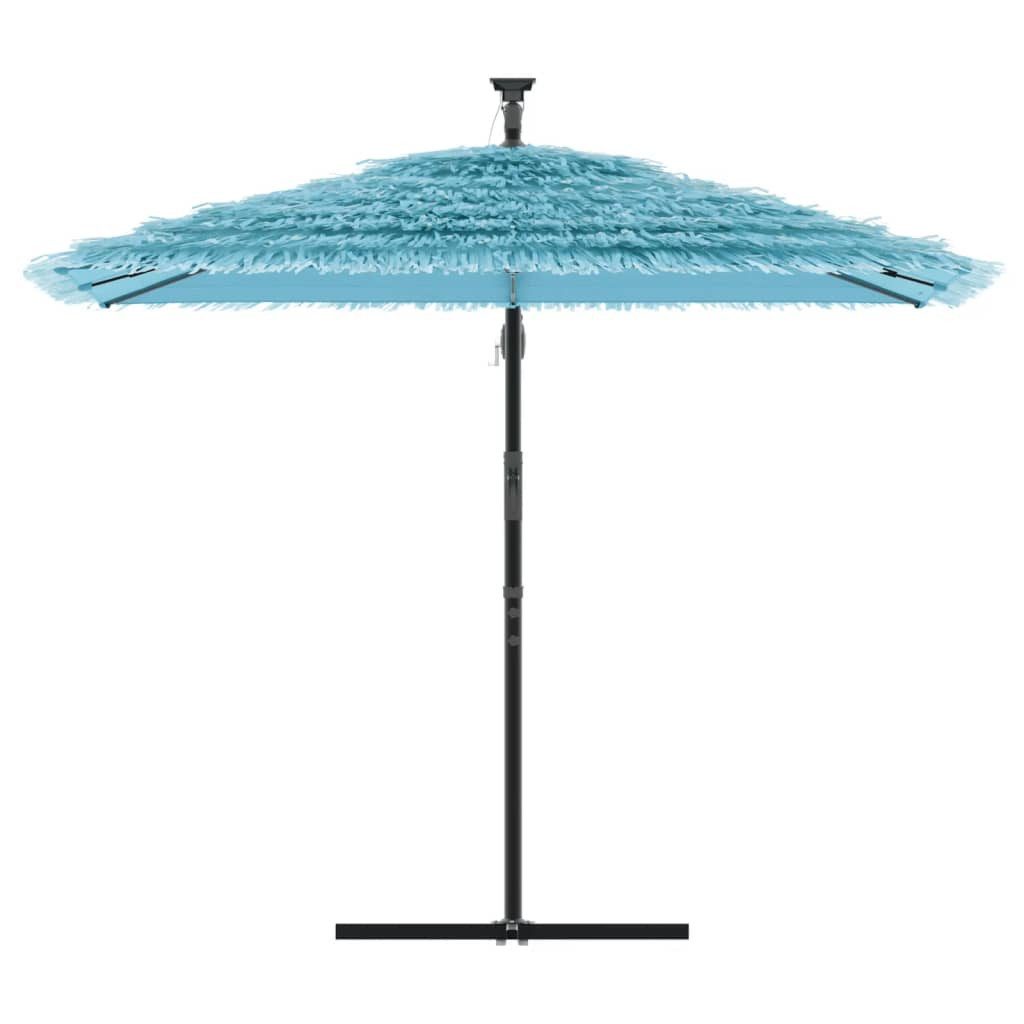 vidaXL Sonnenschirm Sonnenschirm mit Stahlmast Blau günstig online kaufen