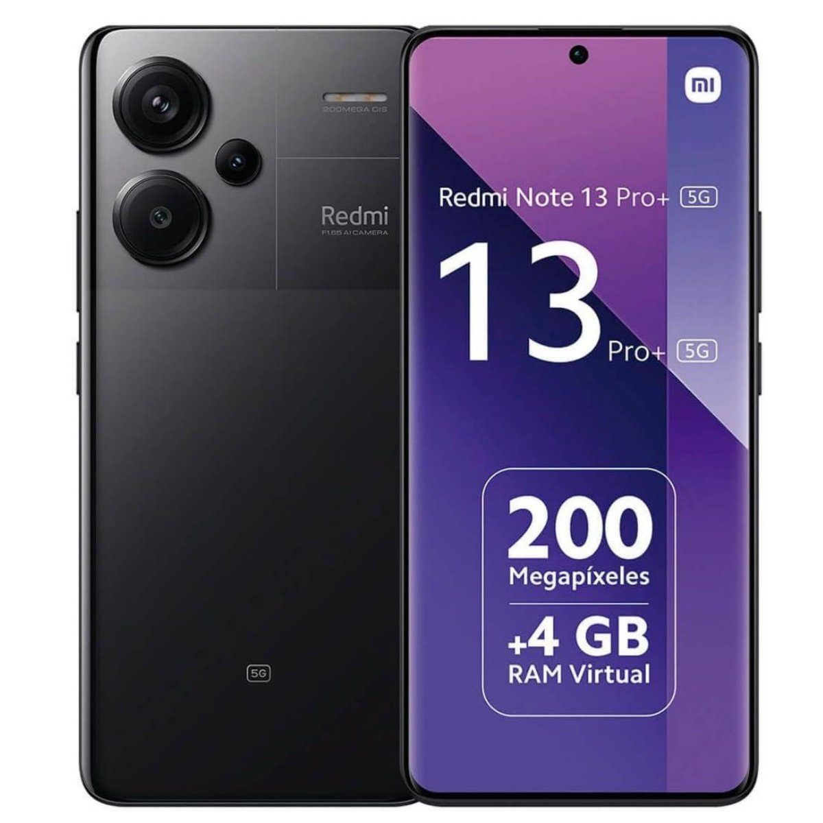 Xiaomi Redmi Note 13 Pro+ 5G Smartphone (16,94 cm/6.67 Zoll, 512 GB Speicherplatz, 200 MP Kamera, 120W HyperCharge)