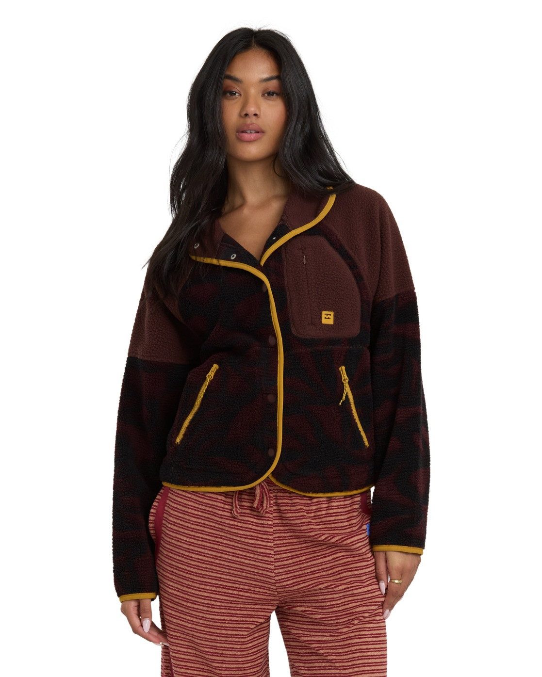 Billabong Fleecepullover Popoyo Snap Up