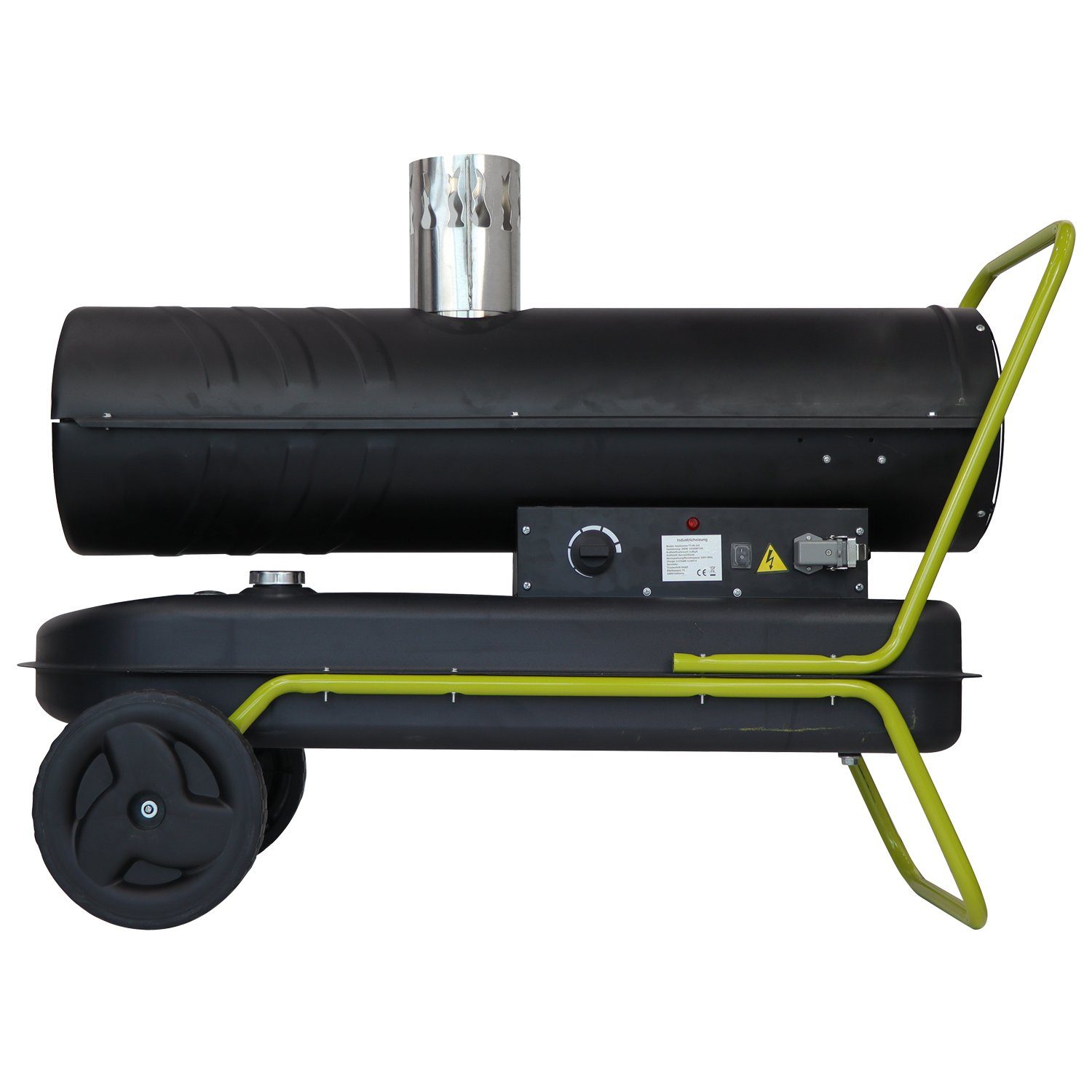 TroniTechnik Heizgerät 30kW Heißluftgenerator, Überhitzungsschutz,Tragegriff (1100m³/Stunde), 30000 W