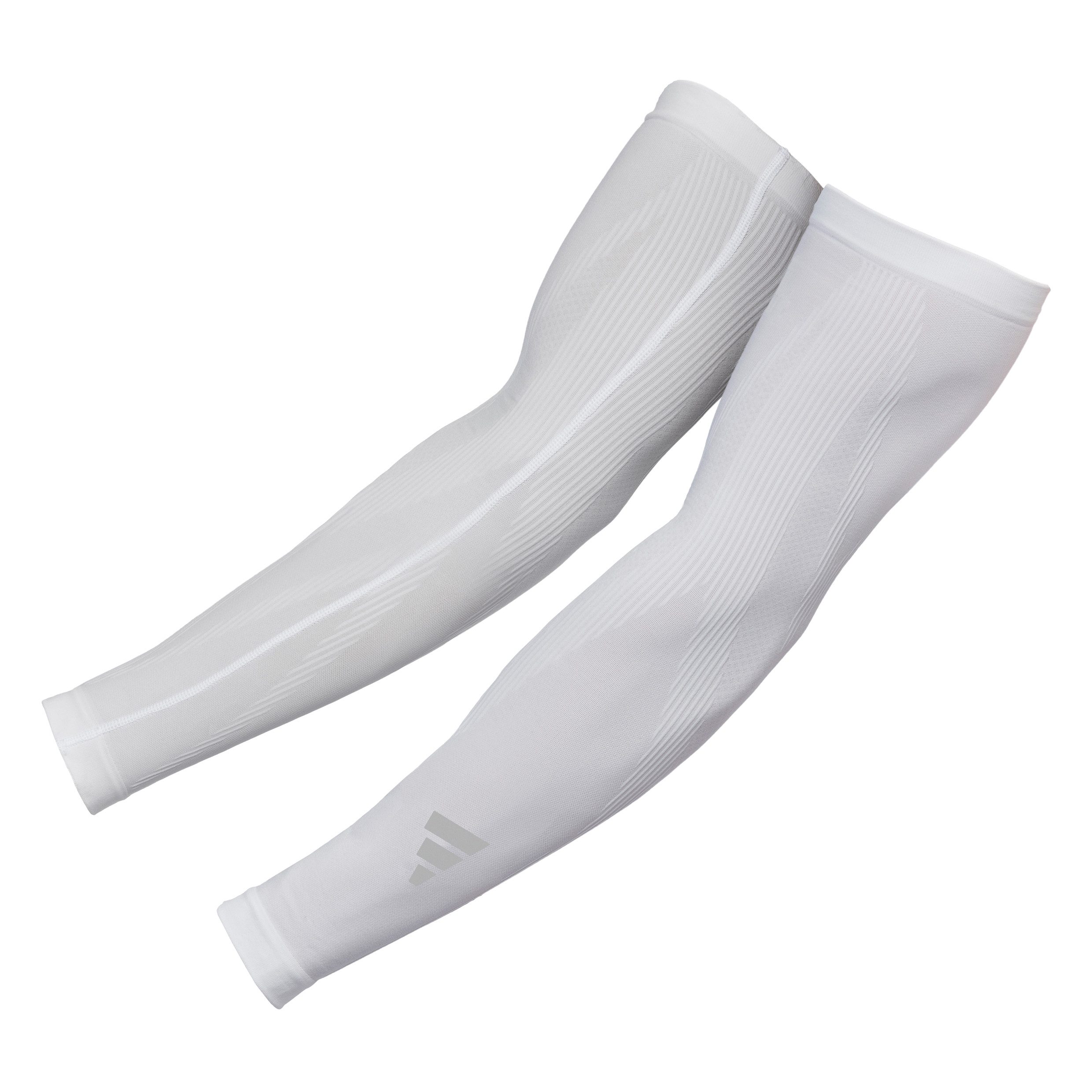adidas Performance Armstulpen Adidas Compression Arm Sleeves Weiß in verschiedenen Größen Atmungsaktive Kompression fördert Luftzirkulation und Kühlung