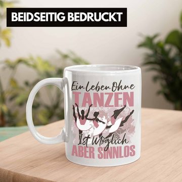 Trendation Tasse Trendation - Tänzerin Tasse Geschenk Spruch Ballett Tanten Geschenkide