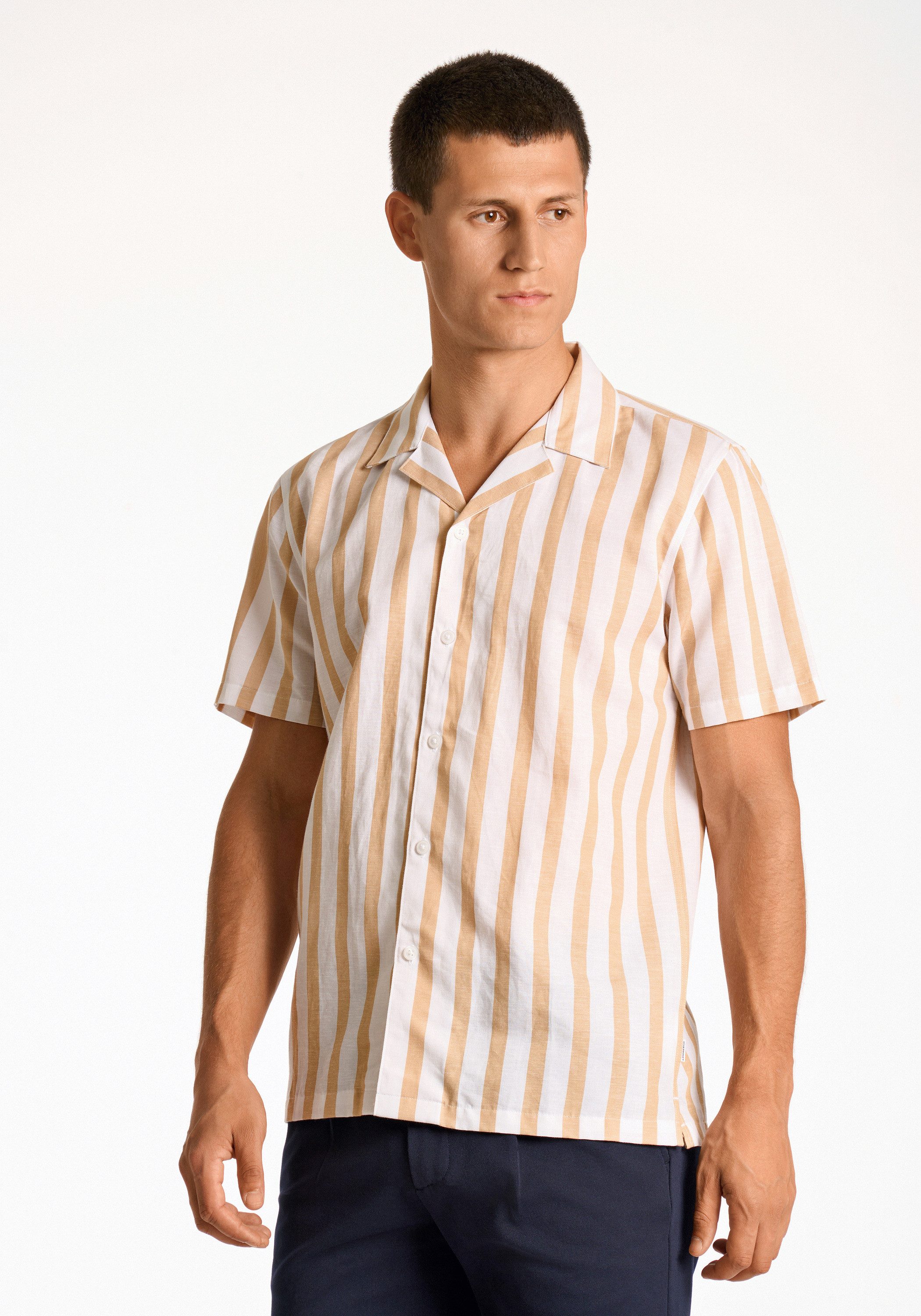 Leinenhemd Leinenhemd (Kurzarm) Relaxed Fit