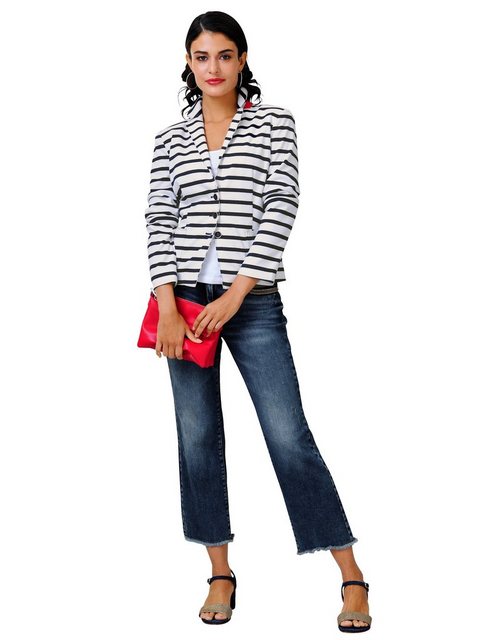 Hosen - Alba Moda Jeans in modischer Culotte Form › blau  - Onlineshop OTTO