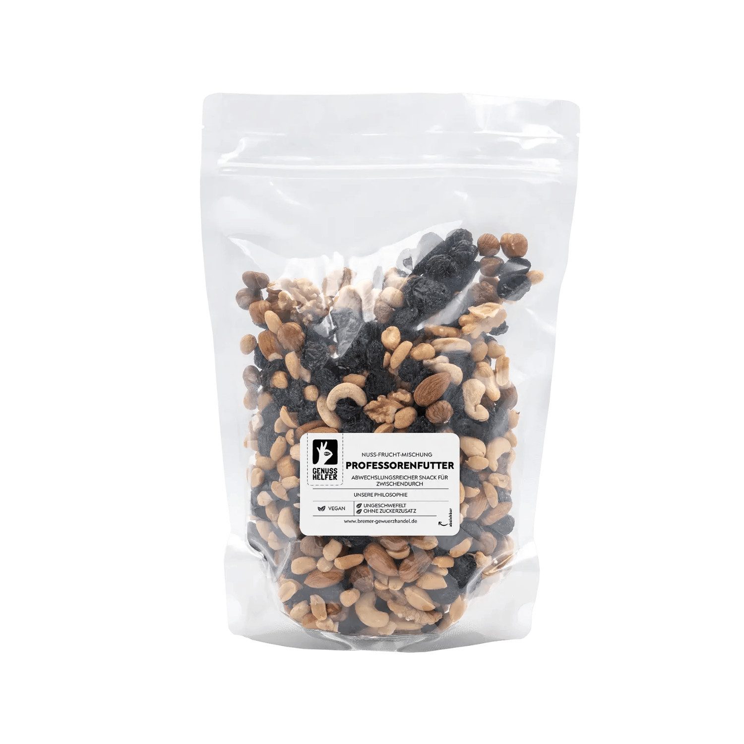 Bremer Gewürzhandel Nüsse Nuss-Frucht-Mischung Professorenfutter, Großpackung, 1000 g