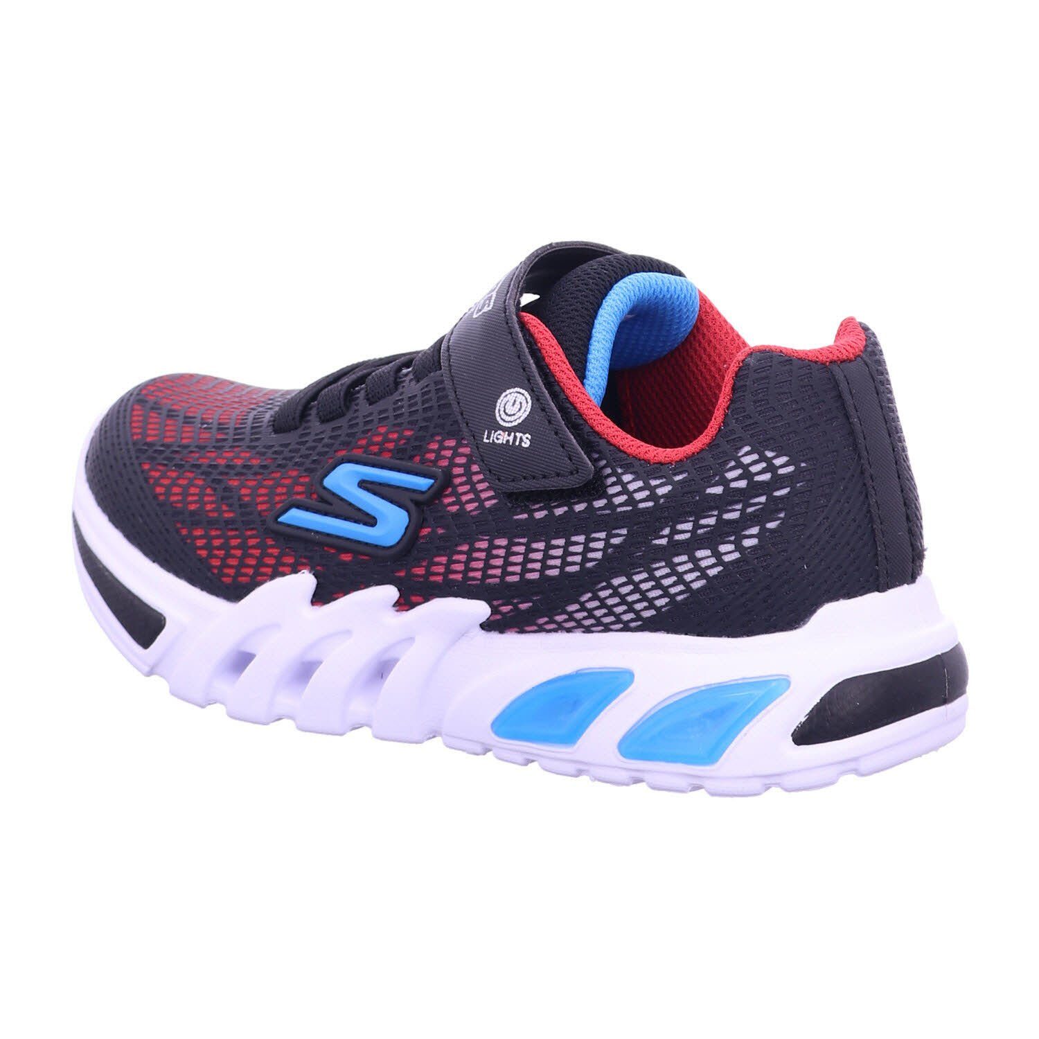 Skechers FLEX-GLOW VORLO black/red/blue ELITE Sneaker - (2-tlg)