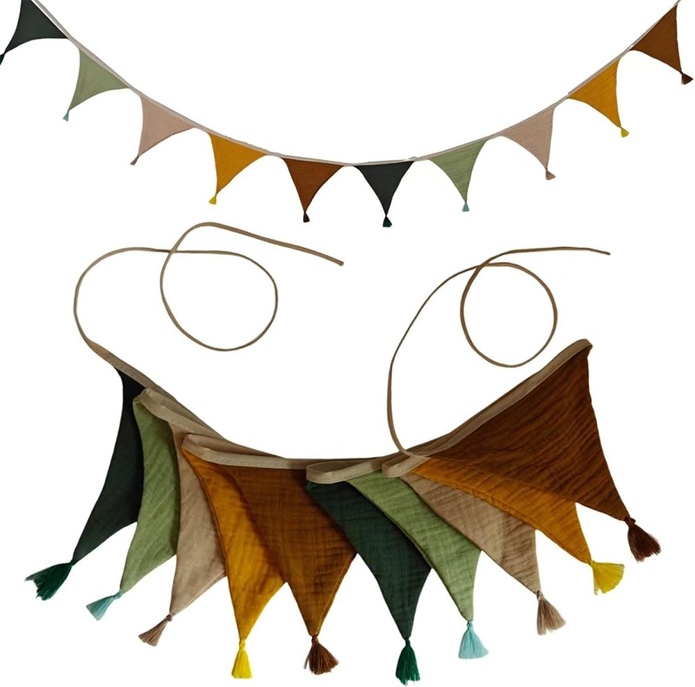 CLTYQ Wimpelkette Girlande Wimpelkette Kinderzimmer,Deko zum Aufhängen, Mäd günstig online kaufen