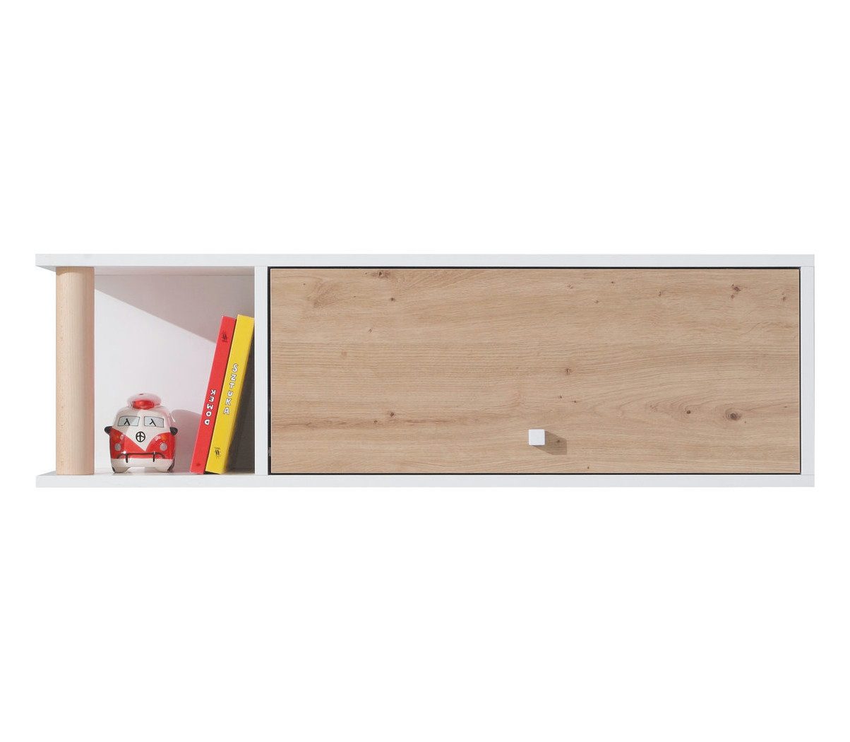 möbel-direkt.de Jugendzimmer-Set Jugendzimmer Farin in Weiß, Eiche Artisan & Grau, (Komplett Set, 1-tlg., in verschiedenen Varianten oder als Einzelmöbel wählbar), Füße aus massivem Holz