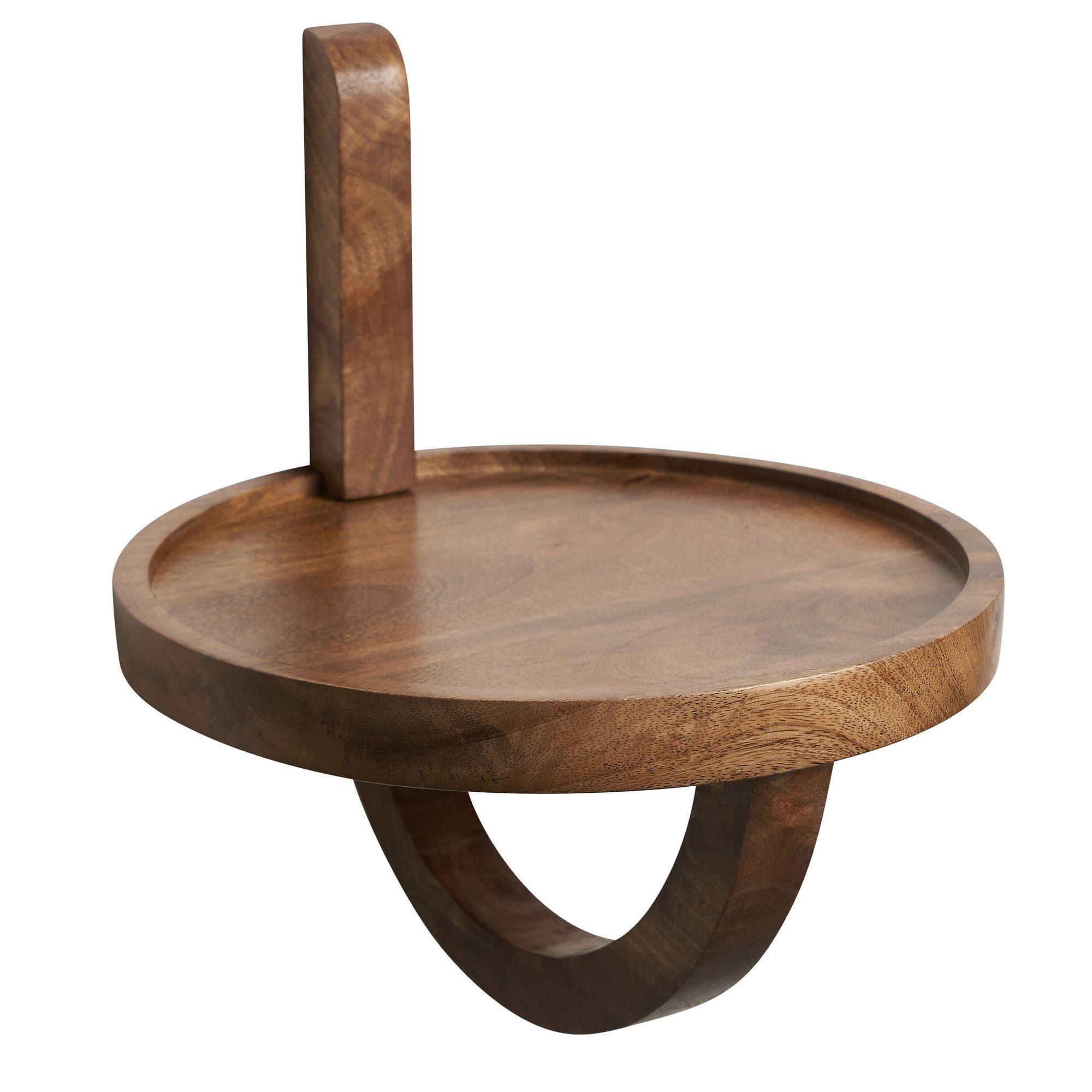 FINEBUY Wandregal FB98604, Mango Massivholz, Nachttisch für die Wand, Hänge günstig online kaufen