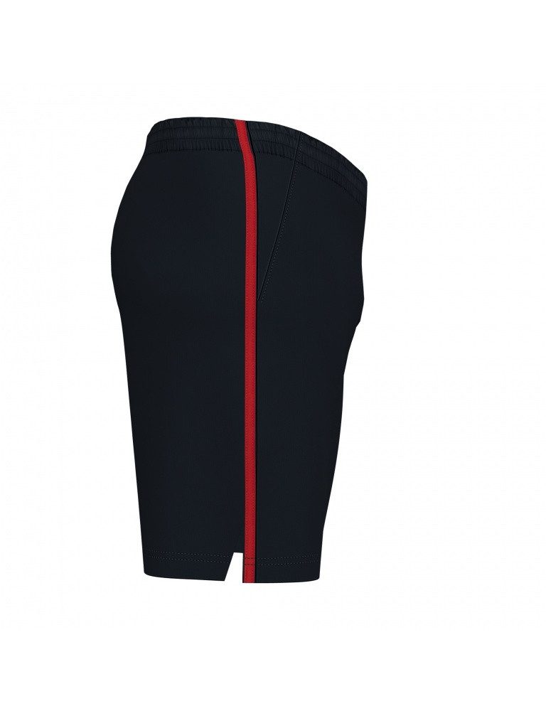 Joma Bermudas Tennishose Open III schwarz/rot Herren