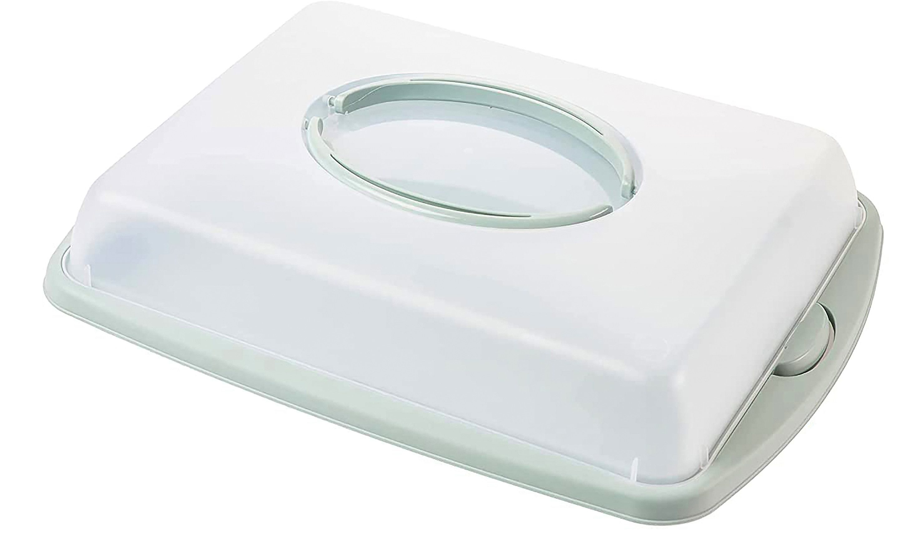 Ebaxx Kuchentransportbox Kuchen Transport Box Party Container eckig Tragegriff