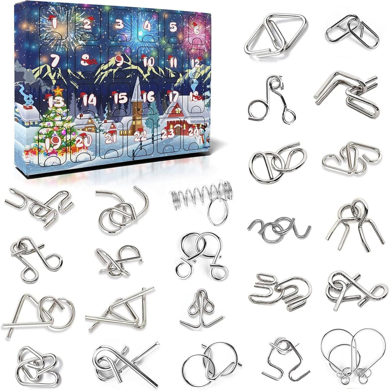LuxusKollektion Spielzeug-Adventskalender Puzzle Adventskalender 2024 Knobe günstig online kaufen